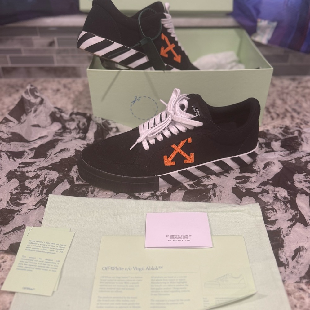 Off-White C/O Virgil Abloh VULCANIZED COA & box - Picture 16 of 16